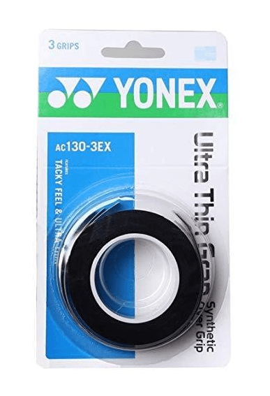 Yonex Ultra Thin Grap (3-pak, Zwart)