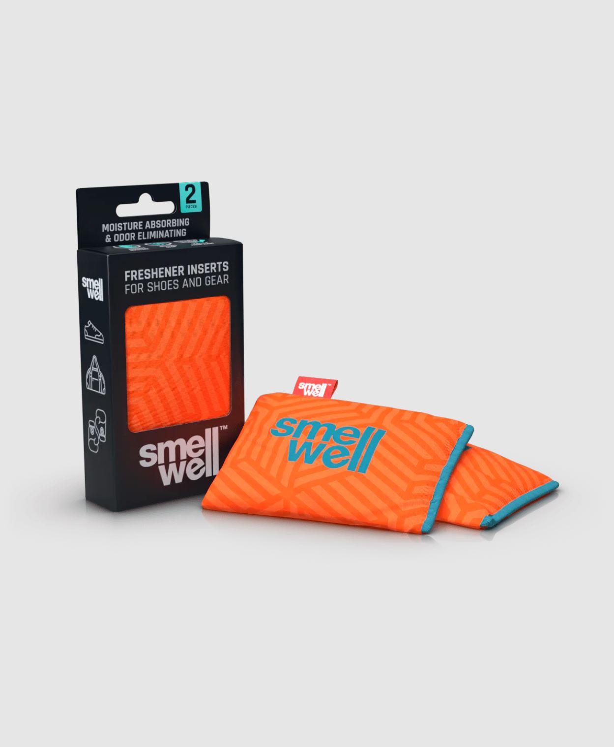 SmellWell luchtverfrisser inzetstukken (Geometrisch oranje)