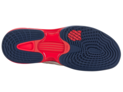 K-Swiss SpeedTrac Padel Schoenen (Blanc De Blanc/ Blue Opal /Lollipop)