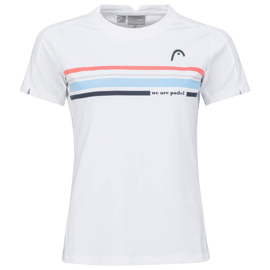 Head Padel Tech T-shirt (Dames, Wit)
