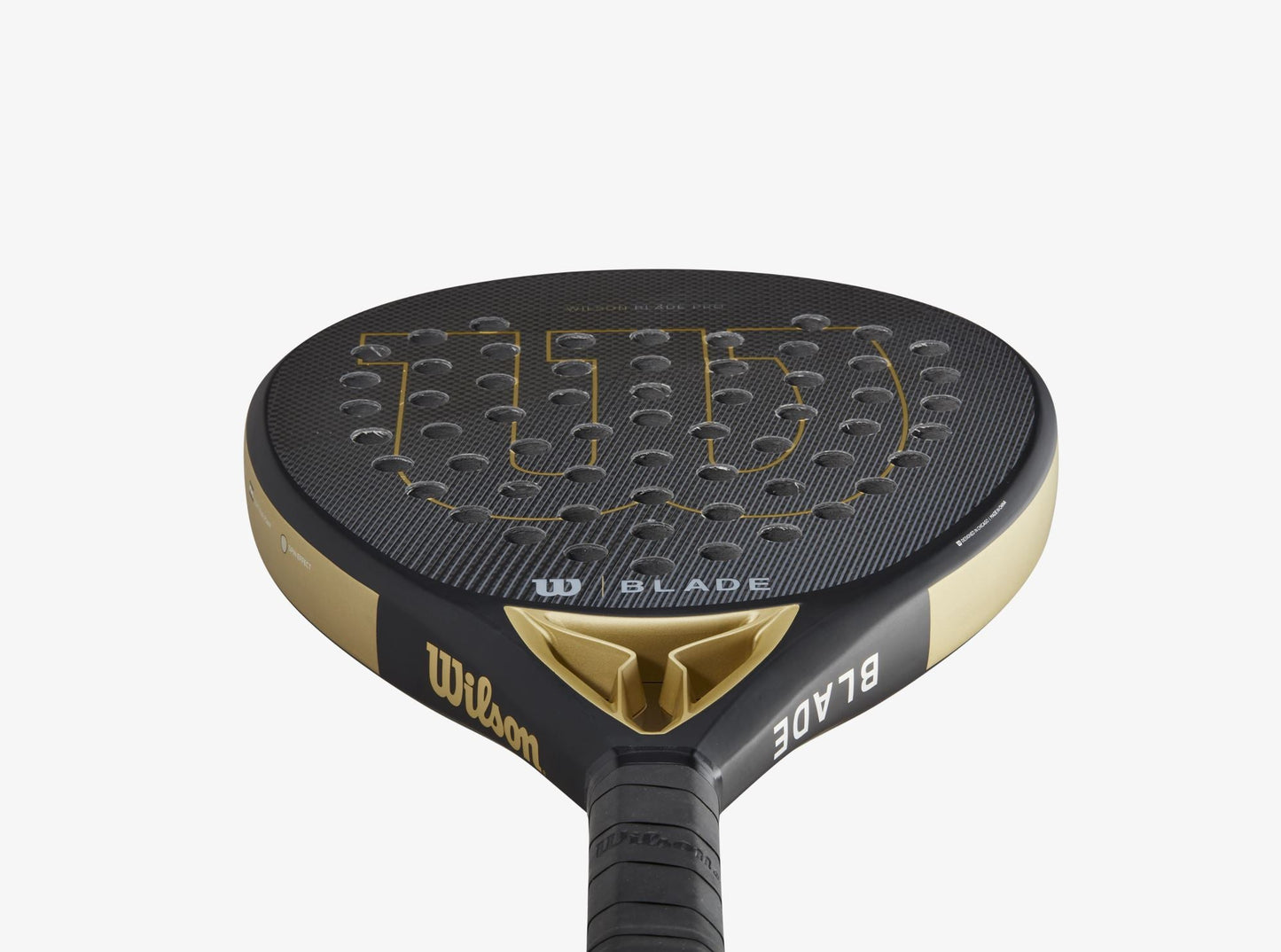 Wilson Blade Pro V2 Padel Racket (Zwart/Goud)