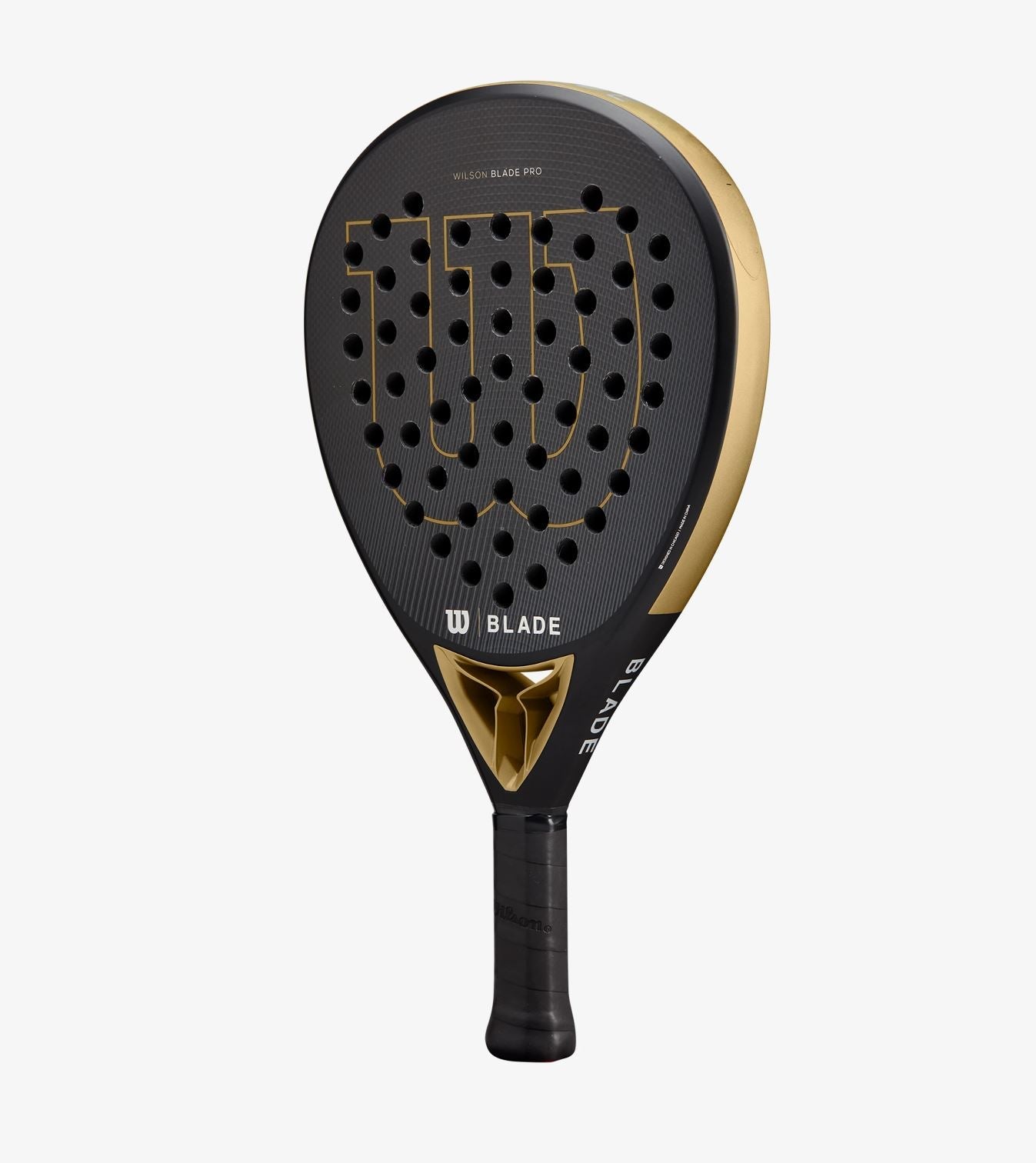 Wilson Blade Pro V2 Padel Racket (Zwart/Goud)