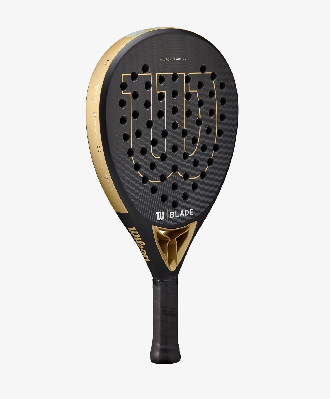 Wilson Blade Pro V2 Padel Racket (Zwart/Goud)