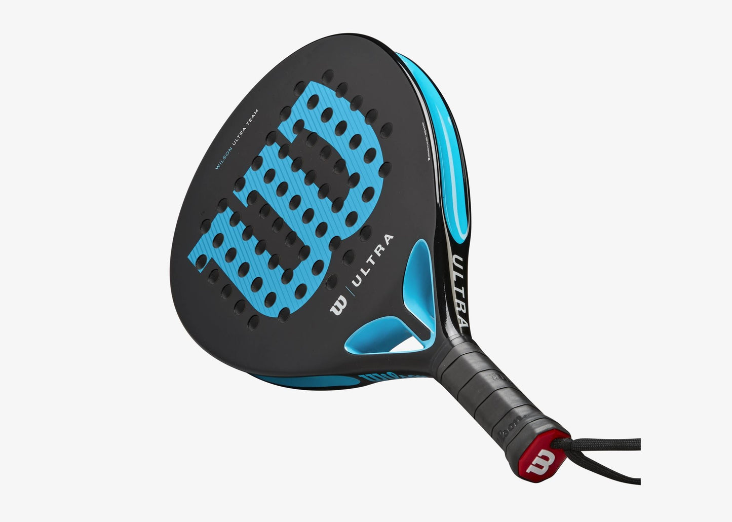 Wilson Ultra Team V2 Padel Racket (Zwart/Blauw)