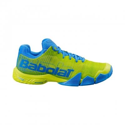 Babolat Jet Premura Padel Schoenen (Geel/Blauw)