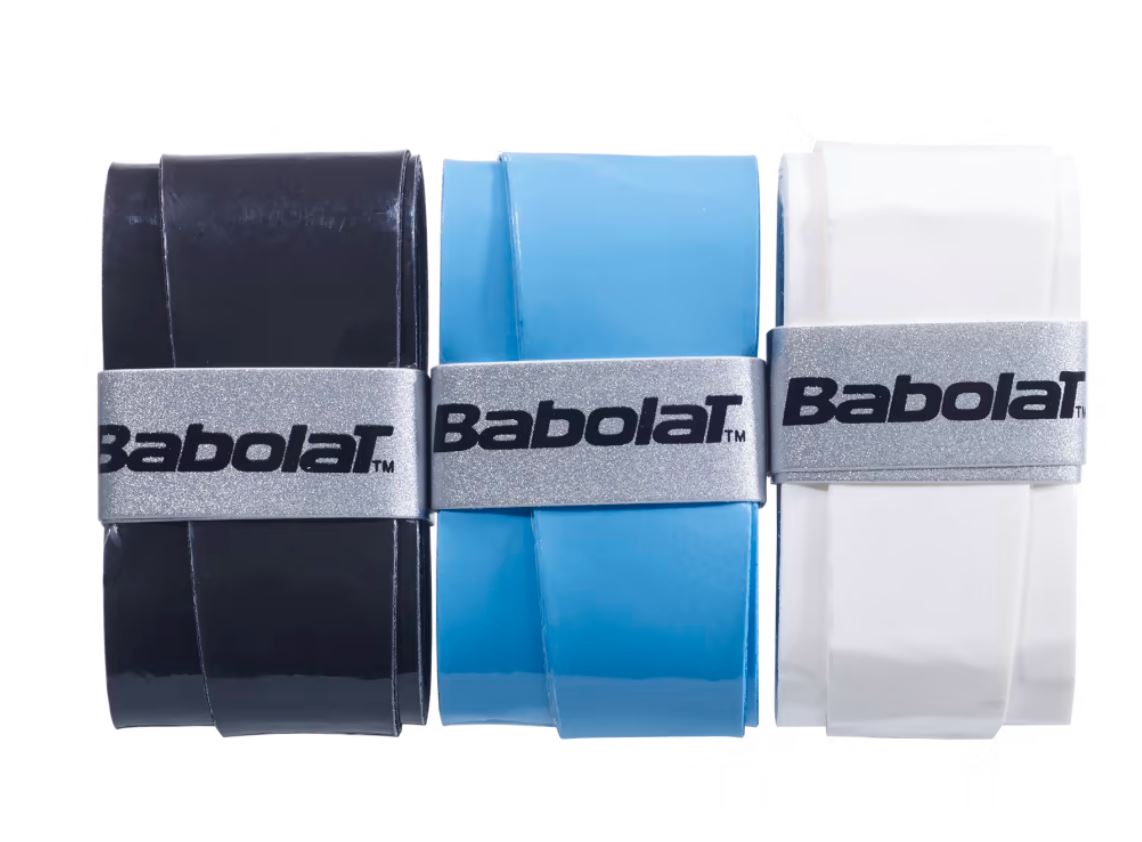 Babolat My Overgrip (3-pak, Zwart/Blauw/Wit)