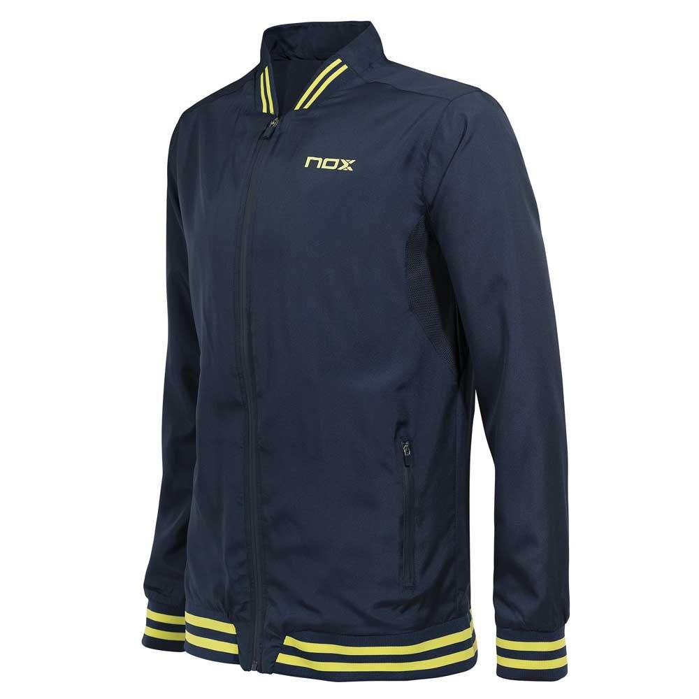 Nox Mannen Jas (Navy/Limoen Geel)