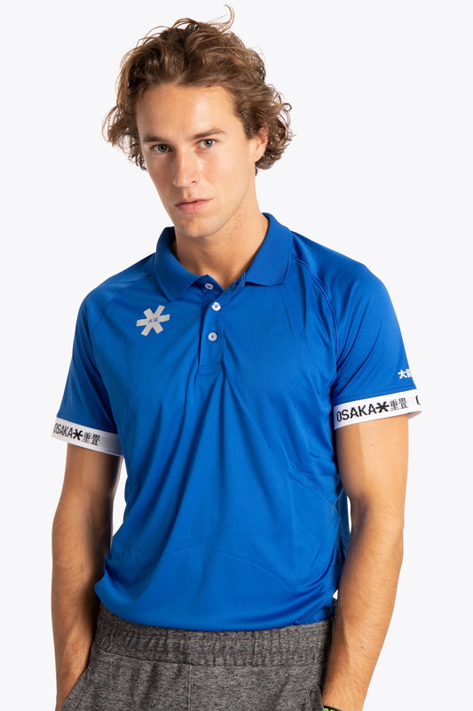 Osaka Mannen Polo Shirt (Royal Blauw)