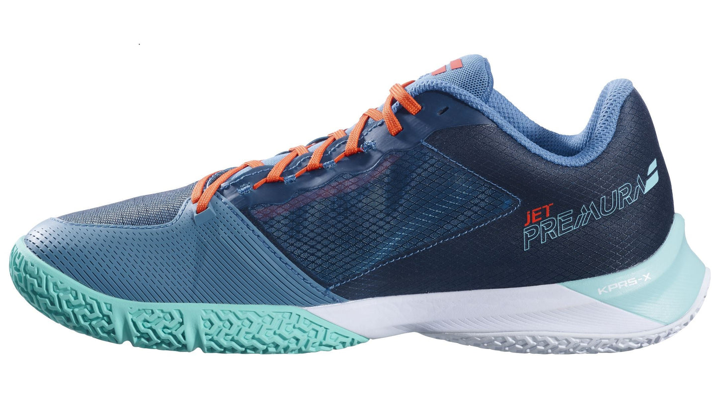 Babolat Jet Premura 2 Padel Schoenen (Elektrisch Groen/Mandarijn)