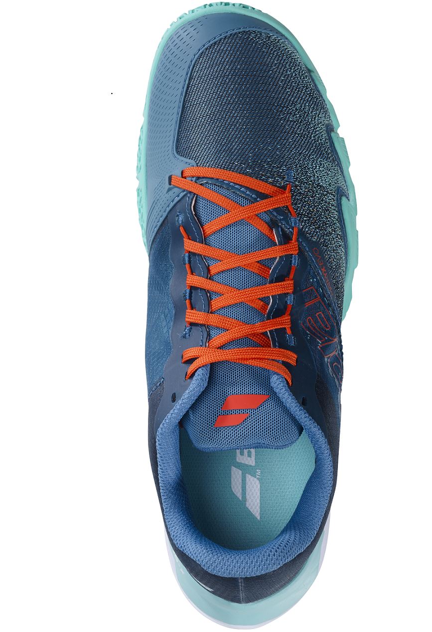 Babolat Jet Premura 2 Padel Schoenen (Elektrisch Groen/Mandarijn)