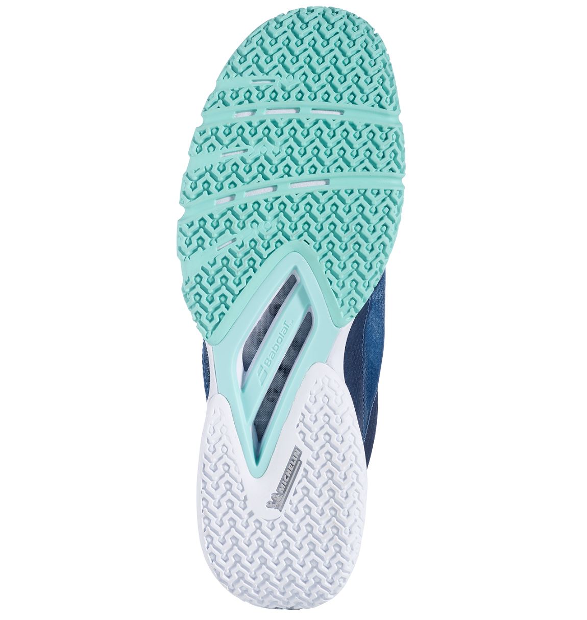 Babolat Jet Premura 2 Padel Schoenen (Elektrisch Groen/Mandarijn)