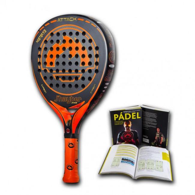 J'Hayber Attack-R Roja Padel Racket