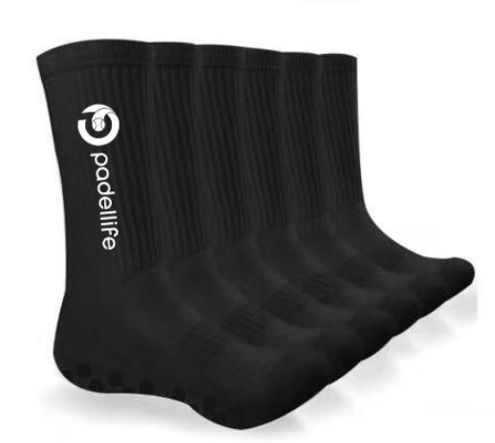 Padellife Grip Sokken (1 paar, zwart)