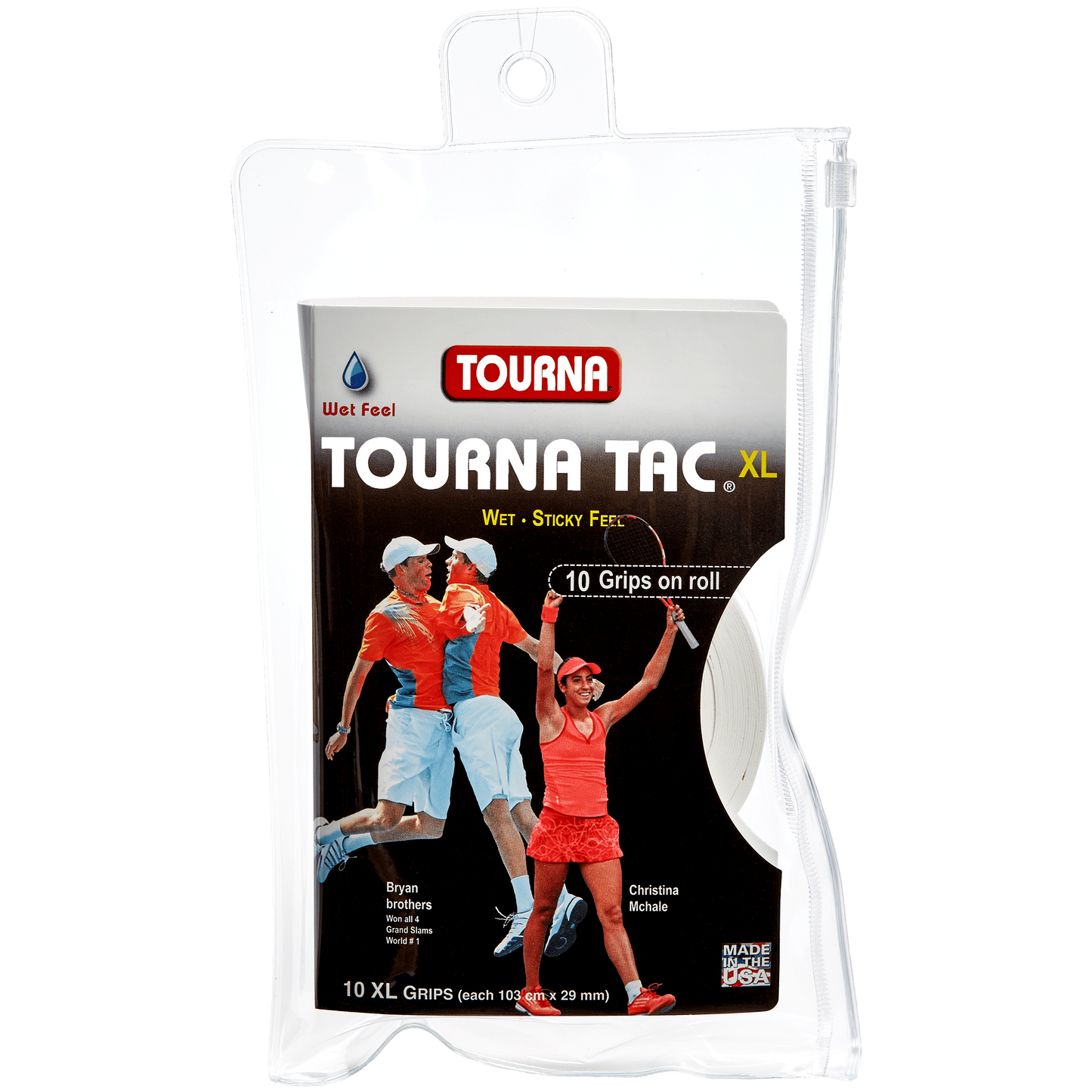 Tourna Tac XL Wit 10-pak Overgrip
