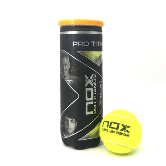 Nox Pro Titanium Padelballen (3 stuks)