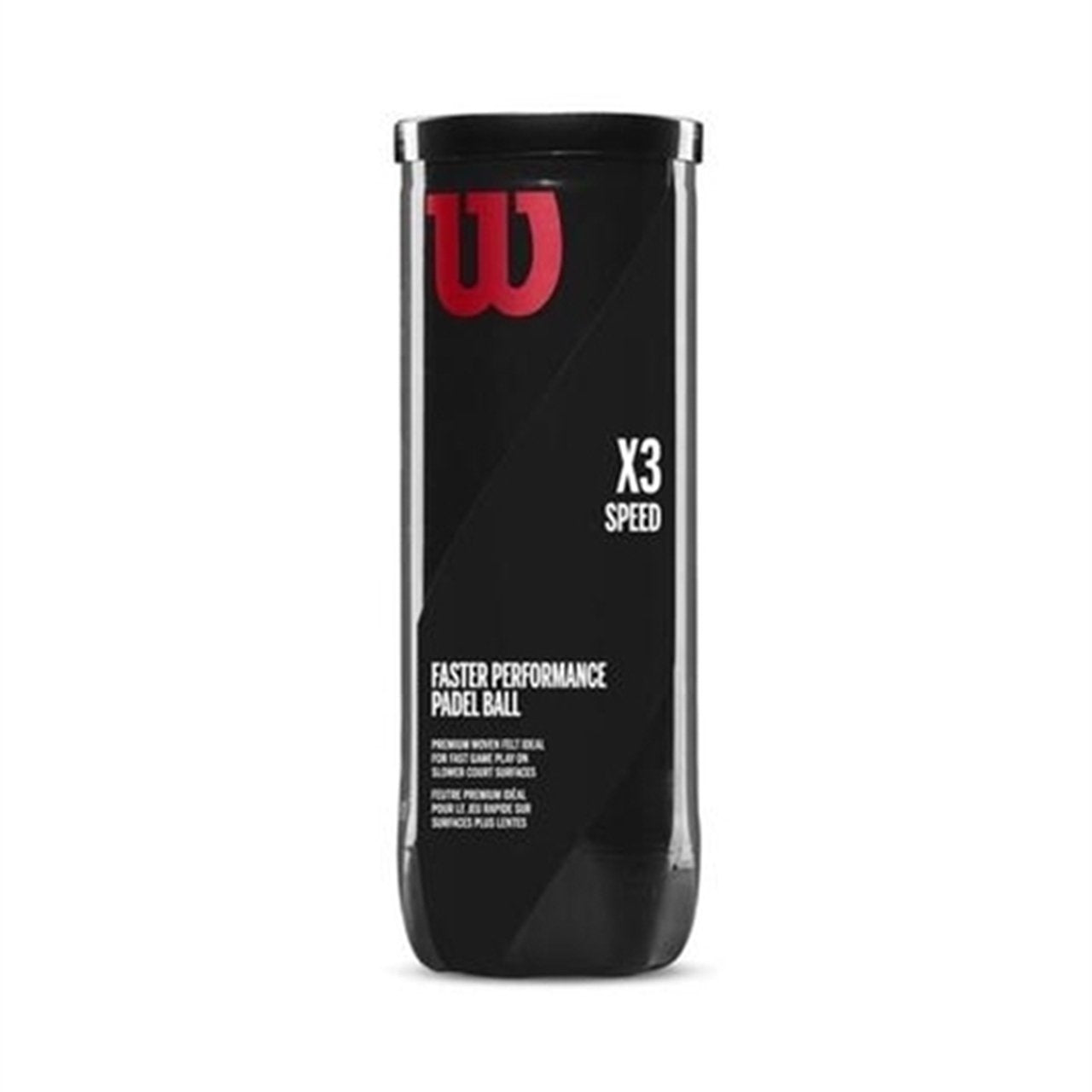 Wilson X3 Speed Padel Ballen (Tube van 3 st.)