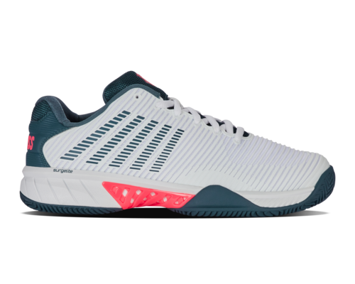K-Swiss Hypercourt Express 2 Clay (Wit/Stargazer/Neon Blaze)