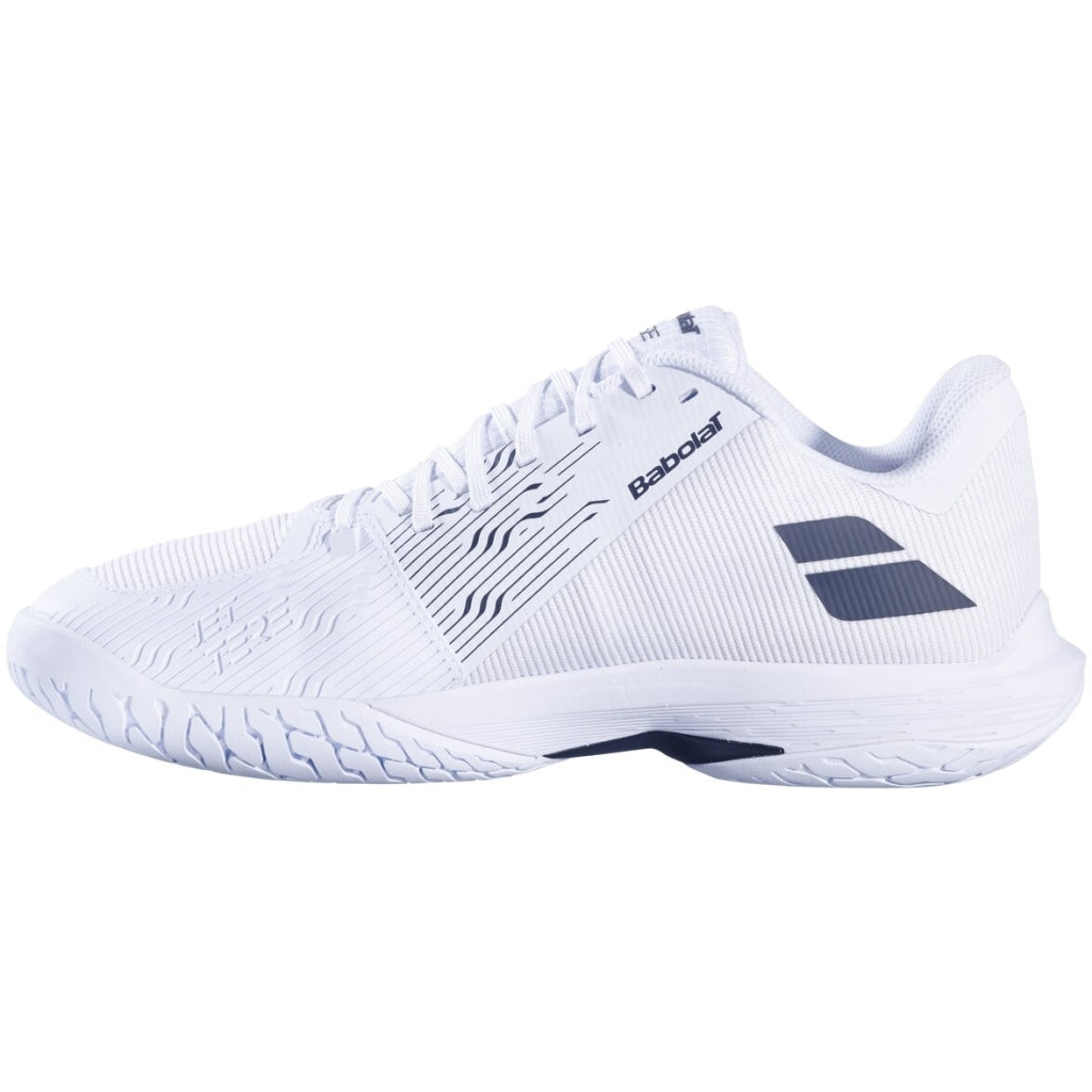 Babolat Jet Tere 2 All Court Heren Padel Schoenen (White/Strike Red)