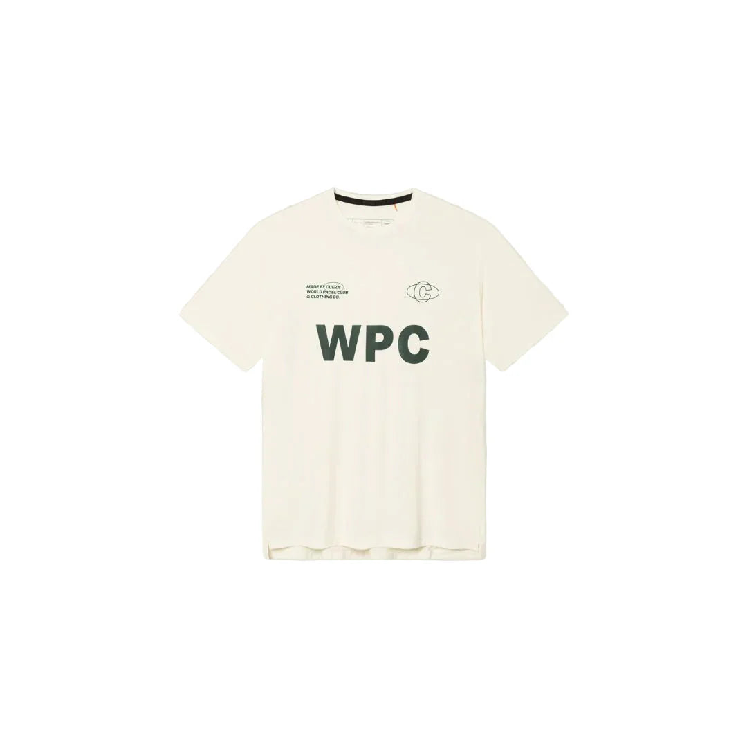 Cuera Active WPC Lichtgewicht T-shirt (Off-White/Legergroen)