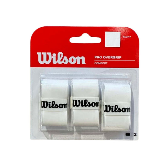 Wilson Pro Overgrip (Wit, 3-pak)