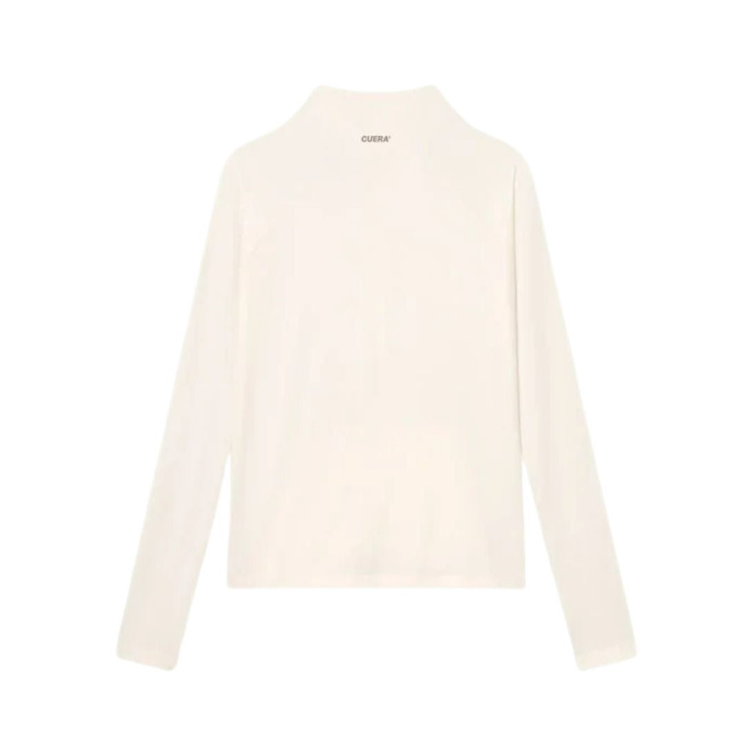 Cuera Active Zip Cardigan (Off White)