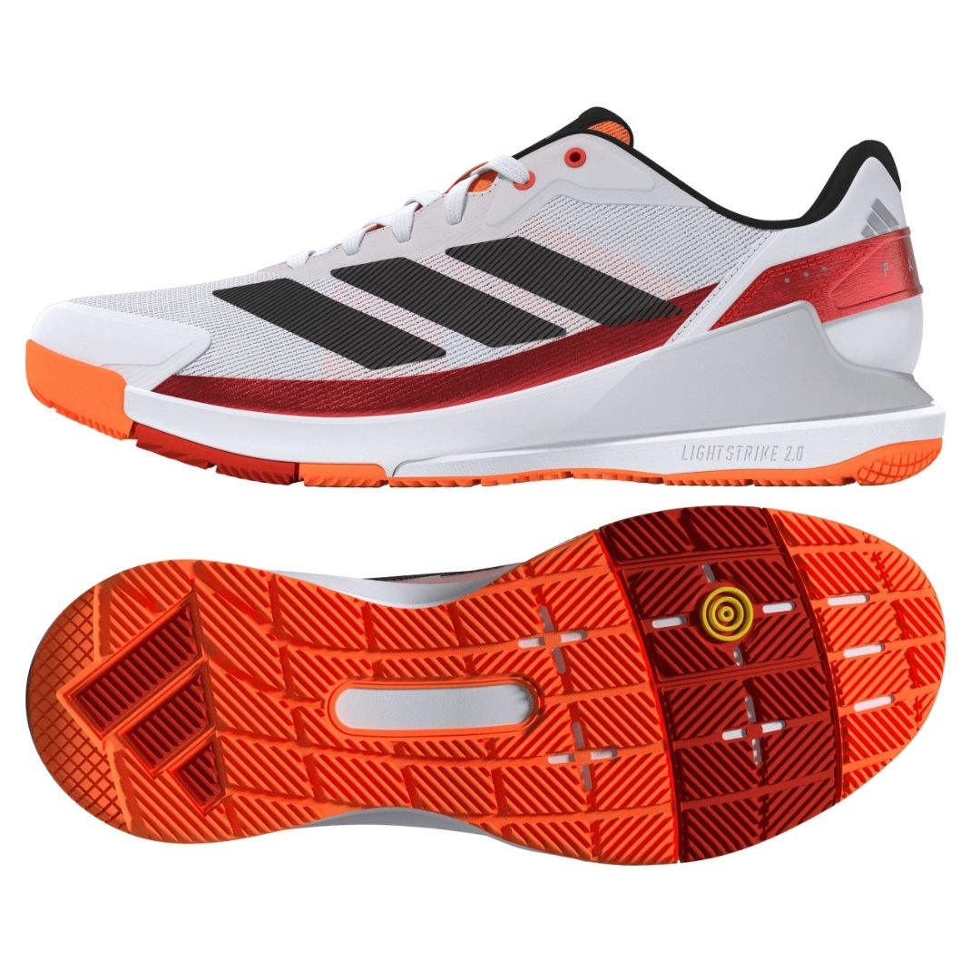 Adidas Crazyquick LS Men (Cloud White/Core Black/Lucid Orange)