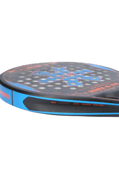 Osaka Pro Tour Control Snap 2023 Padel Racket (Blauw/Oranje)
