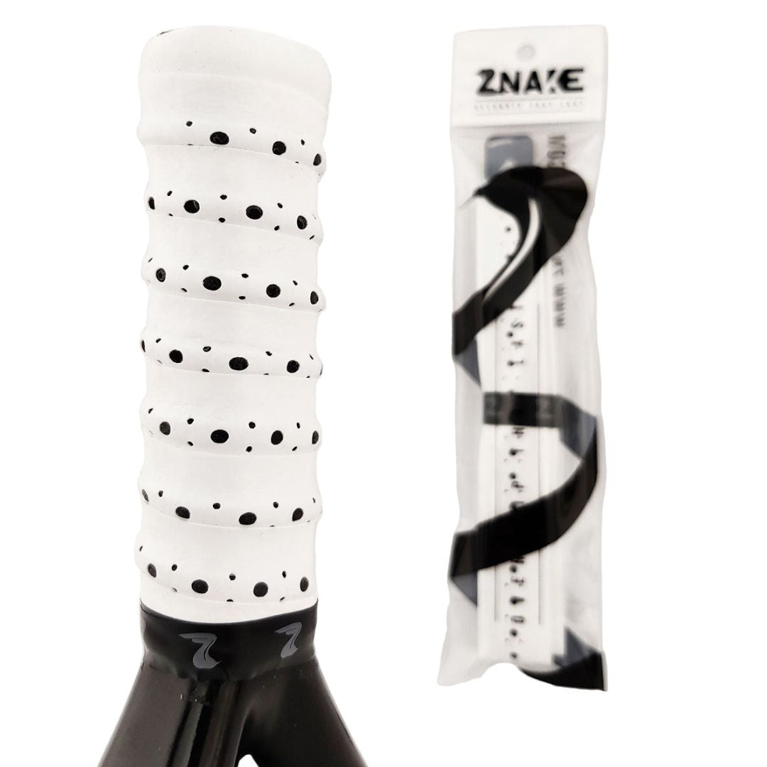 Znake Viper Sticky Padel Overgrip (1 stuk, Wit) padellife