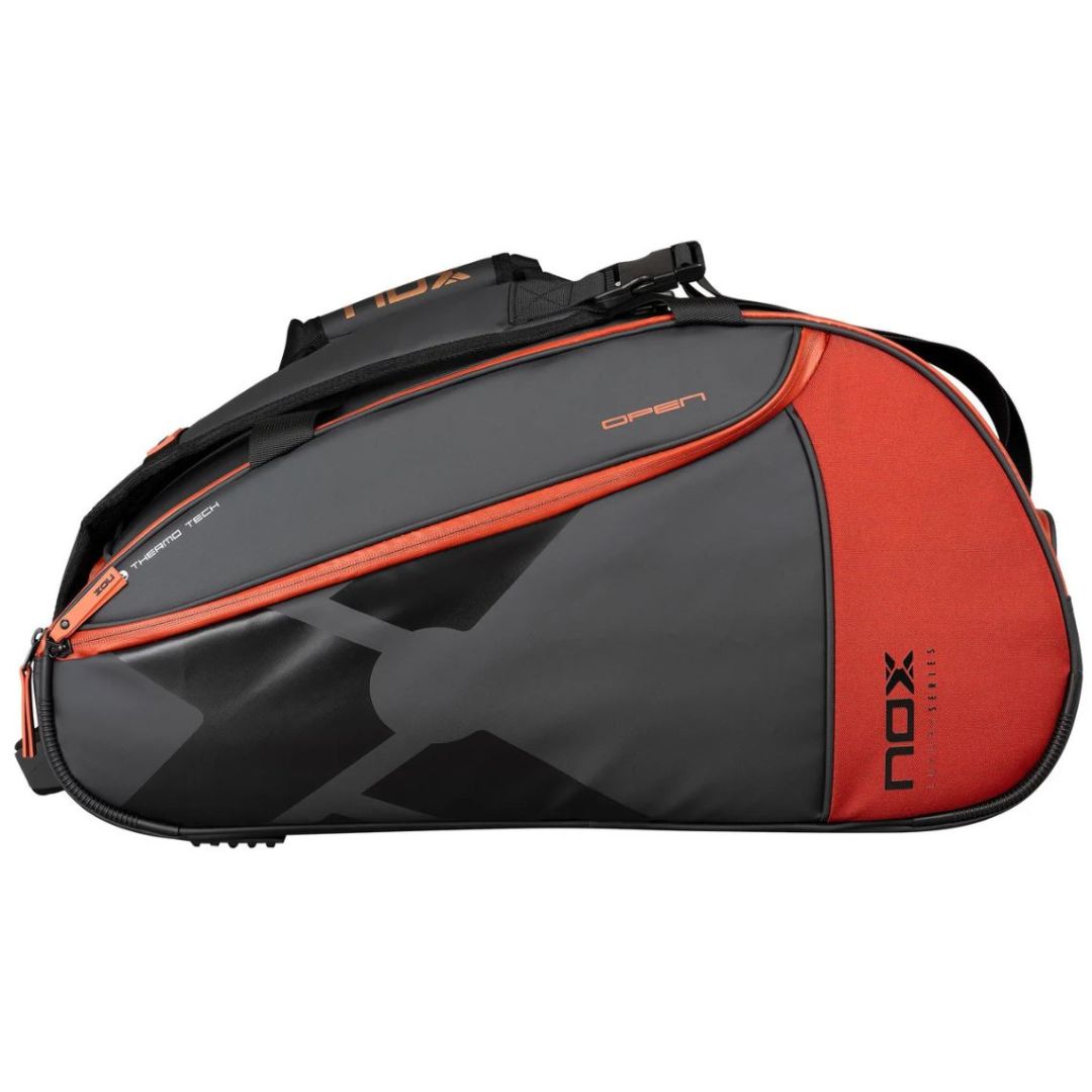 Nox Luxury Open Series Padel Tas (Zwart/Rood) padellife