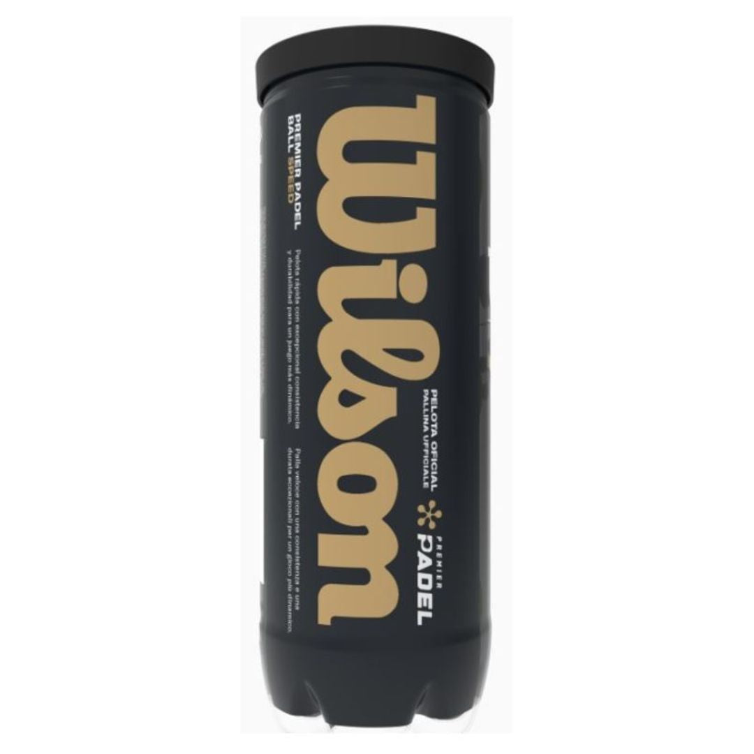 Wilson Premier Speed Padel Ballen (3 stuks) padellife