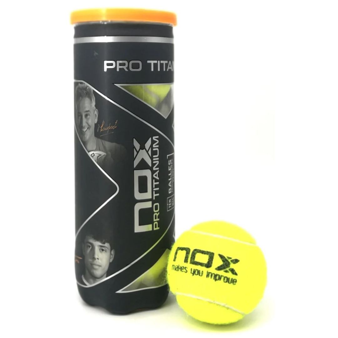 Nox Pro Titanium Padelballen (3 stuks) padellife
