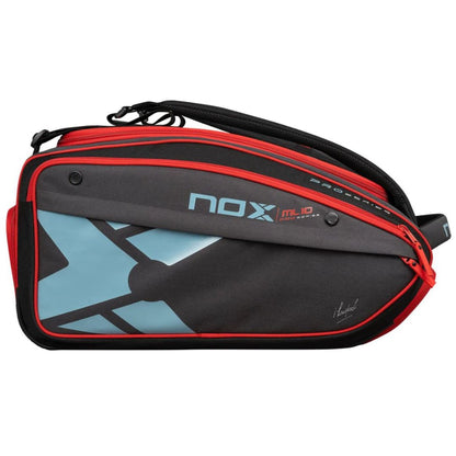 Nox ML10 Competition XL Compact Padel Tas (Zwart/Rood) padellife