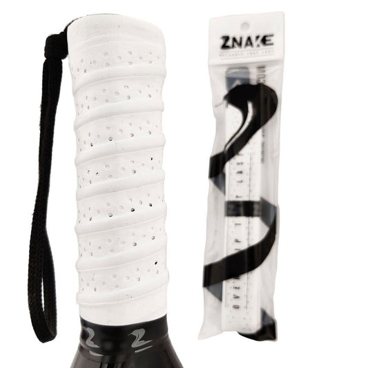 Znake Viper Padel Overgrip (1 stuk, Wit) padellife