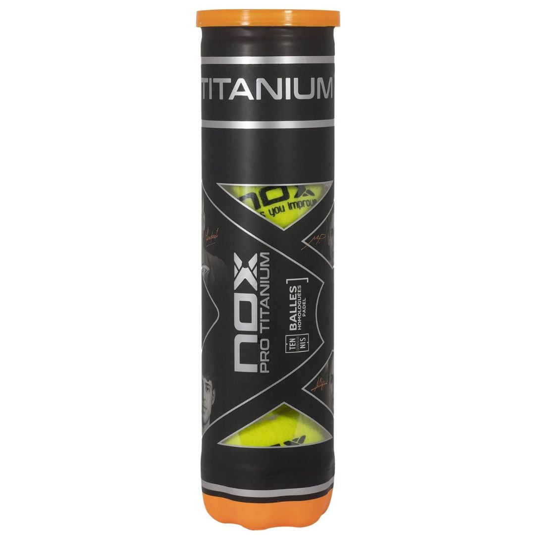 Nox Pro Titanium Padelballen (4 stuks) padellife