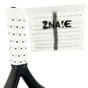Znake Viper Sticky Padel Overgrips (5 stuks, Wit) padellife