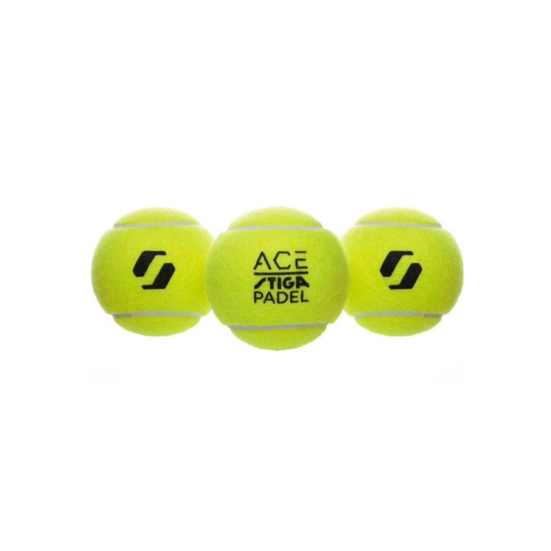 Stiga Ace Padelballen (Set van 3) padellife