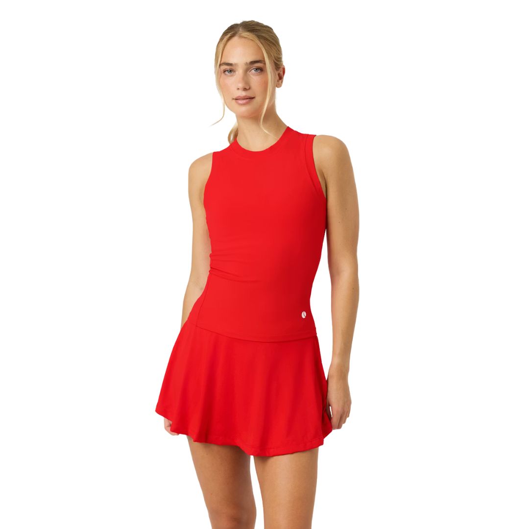 Björn Borg Ace Pocket Ribbed Tanktop (Flame Scarlet)