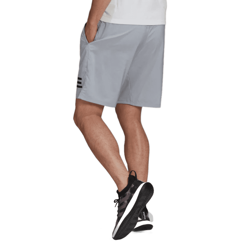 Adidas Club 3-Stripe Shorts (Halsil/Zwart) - Padellife.nl