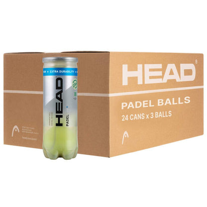 Head Padel Pro+ Padelballen (3 stuks) padellife