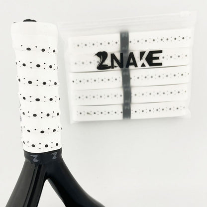 Znake Viper Sticky Padel Overgrips (5 stuks, Wit) padellife