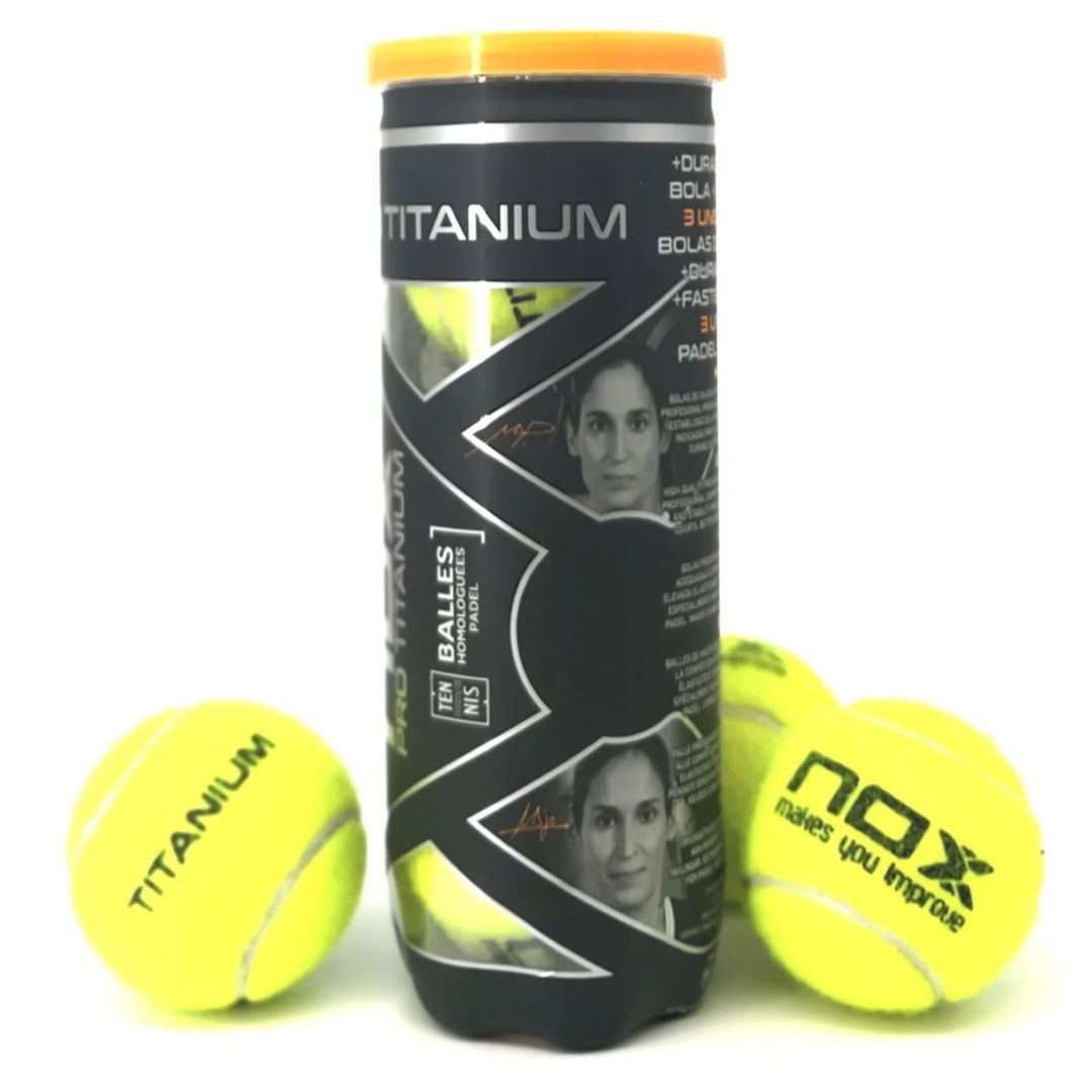 Nox Pro Titanium Padelballen (3 stuks) padellife