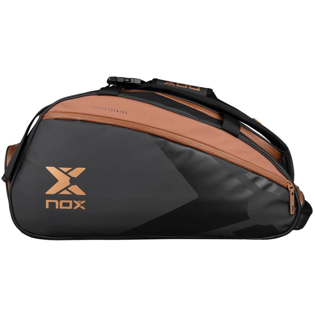 Nox Luxury Open Series Padel Tas (Zwart/Bruin) padellife