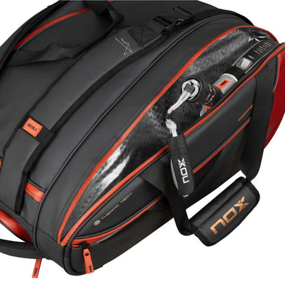 Nox Luxury Open Series Padel Tas (Zwart/Rood) padellife