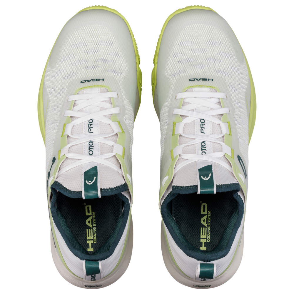 Head Motion Pro Padel Shoenen (Men, White/Lime)