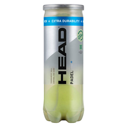 Head Padel Pro+ Padelballen (3 stuks)