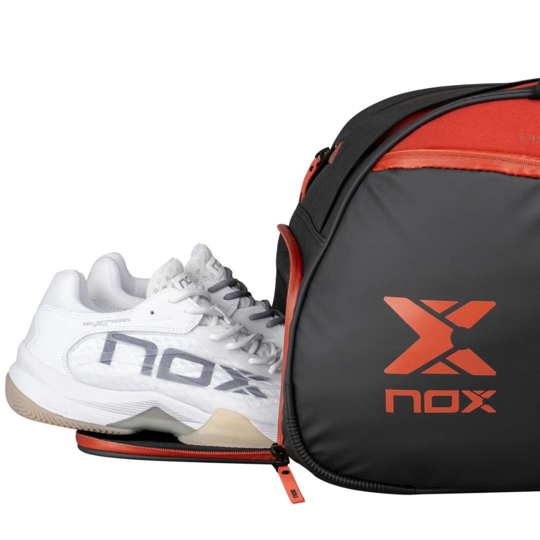 Nox Luxury Open Series Padel Tas (Zwart/Rood) padellife