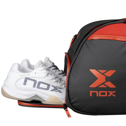 Nox Luxury Open Series Padel Tas (Zwart/Rood) padellife