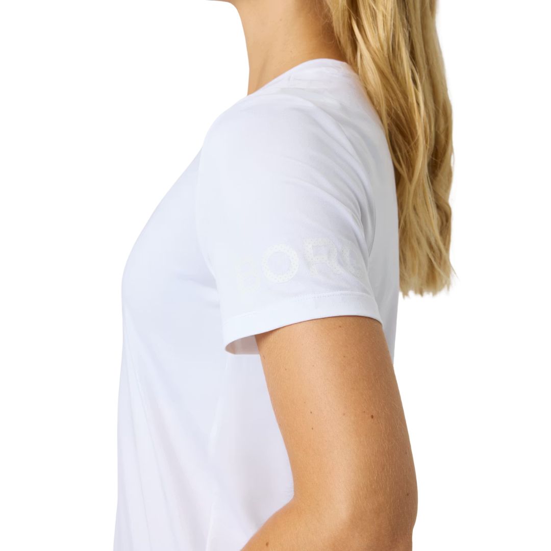 Björn Borg T-shirt Dames (Brilliant White)