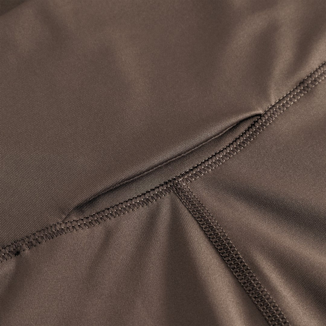 Cuera Active Logo Tights Long (Dark Brown)