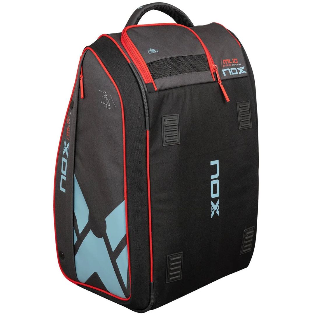 Nox ML10 Competition XL Compact Padel Tas (Zwart/Rood) padellife